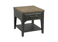 KINCAID ARTISANS RECTANGULAR DRAWER END TABLE PLANK ROAD COLLECTION ITEM # 706-915C