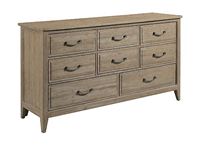 KINCAID BANCROFT EIGHT DRAWER DRESSER URBAN COTTAGE COLLECTION ITEM # 025-130