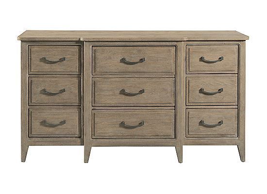 KINCAID LEWISTON NINE DRAWER DRESSER URBAN COTTAGE COLLECTION ITEM # 025-131