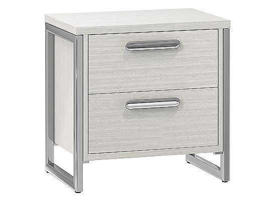 Bernhardt - Stratum Nightstand (Polished Metal)- 325228