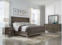 Pulaski - Drew & Jonathan Home Bedroom with Boulevard Panel Bed