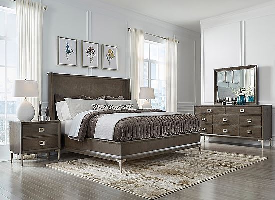 Pulaski - Drew & Jonathan Home Bedroom with Boulevard Panel Bed