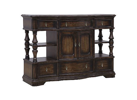 Pulaski Furniture Casual Dining Cooper Falls 6-Drawer, 2-Door Server - P342302