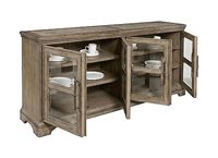 Pulaski Furniture Casual Dining Garrison Cove 4-Door Buffet with Stone-Top - P330300