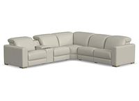 Flexsteel - Aurora Power Reclining Sectional with Power Headrest  - 1327-SECTPH