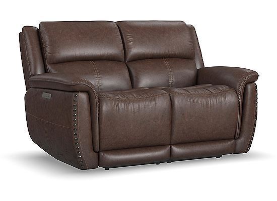 Flexsteel - Beau Power Reclining Loveseat with Power Headrests -1011-60PH