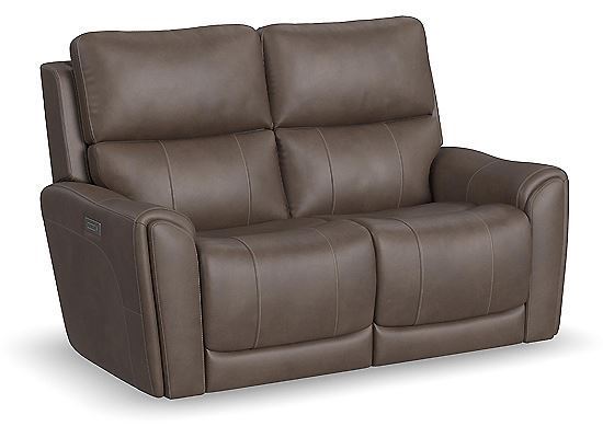 Flexsteel - Carter Power Reclining Loveseat with Power Headrests and Lumbar - 1587-60PH