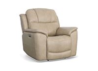 Flexsteel - Crew Power Recliner with Power Headrest and Lumbar  - 1783-50PH