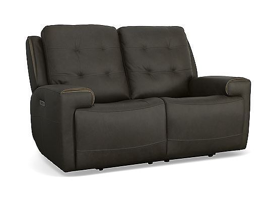 Flexsteel - Iris Power Reclining Loveseat with Power Headrests - 1781-60PH