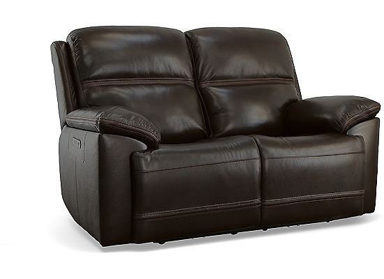 Flexsteel - Jackson Power Reclining Loveseat with Power Headrests - 1759-60PH