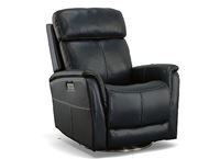 Flexsteel - View Swivel Power Recliner with Power Headrest and Lumbar - 1524-52PH