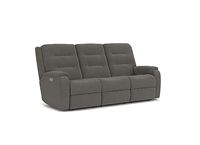 Flexsteel - Halenbeck Power Reclining Sofa with Power Headrests & Lumbar - RF2810-62L