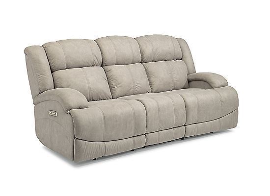 Flexsteel - Quincey Power Reclining Sofa with Power Headrests - RF1560-62PH